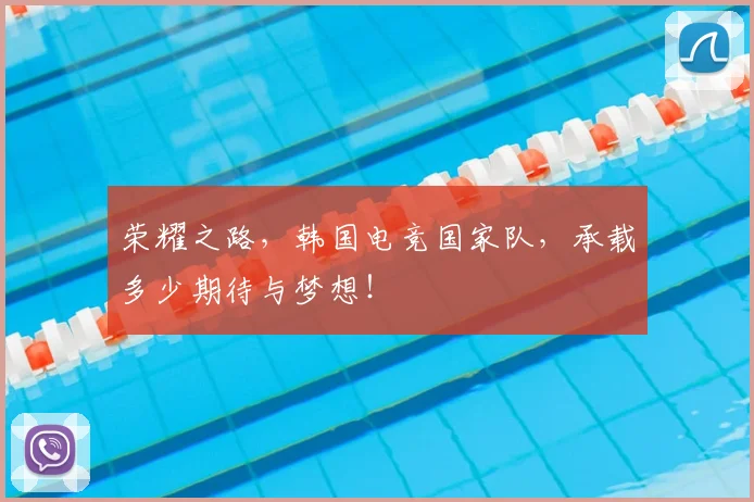 荣耀之路，韩国电竞国家队，承载多少期待与梦想！